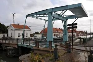 Pont levant sur le canal de l’Aa à Saint-Omer en 2009