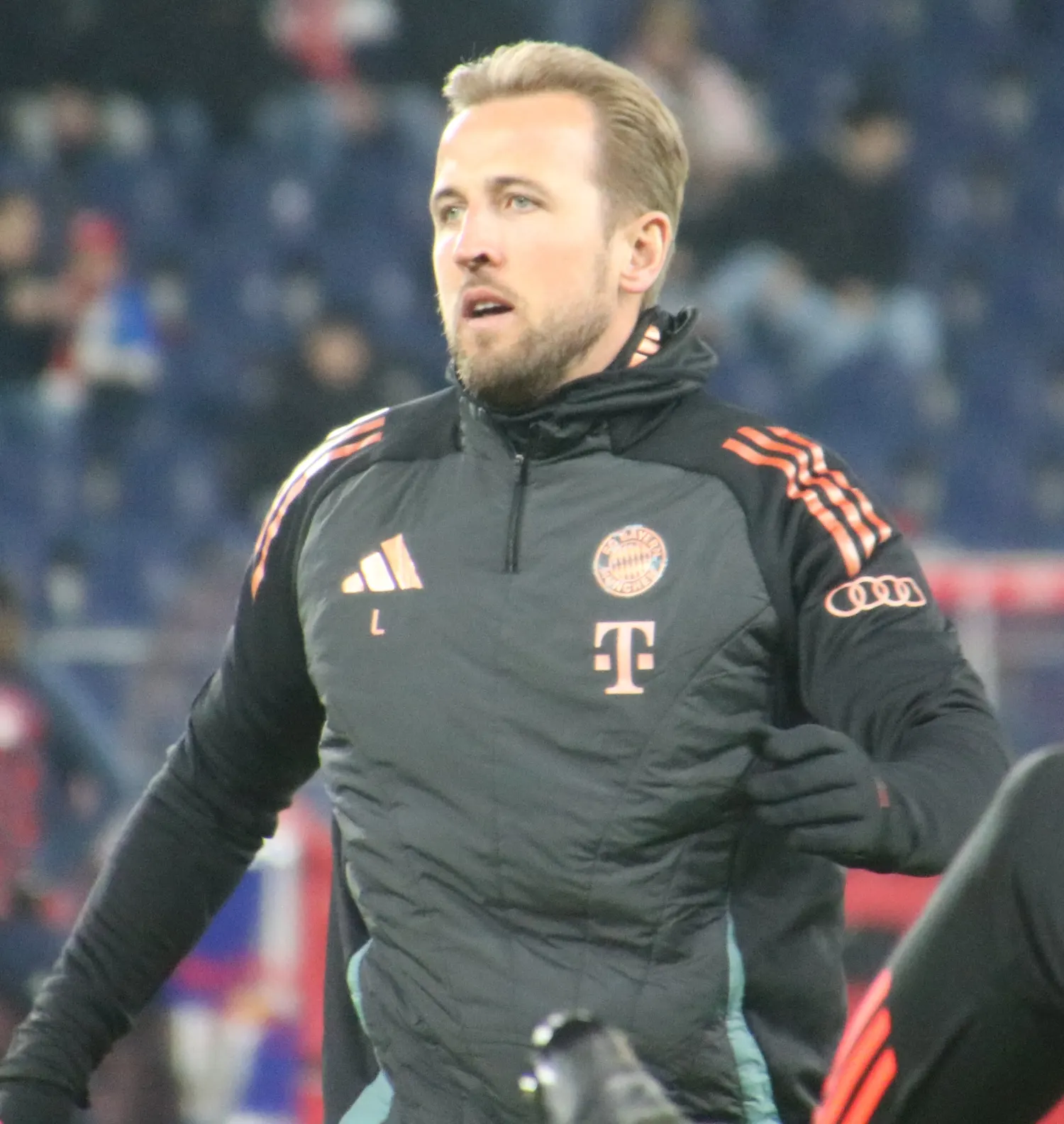 Harry Kane avec le Bayern en janvier 2025