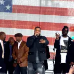 Jay-Z à Philadelphie en novembre 2008, photographie d’archive