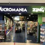Devanture d’une boutique Micromania à Orange, photographie d’archive
