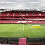 Vue extérieure de l’Emirates Stadium d’Arsenal à Londres
