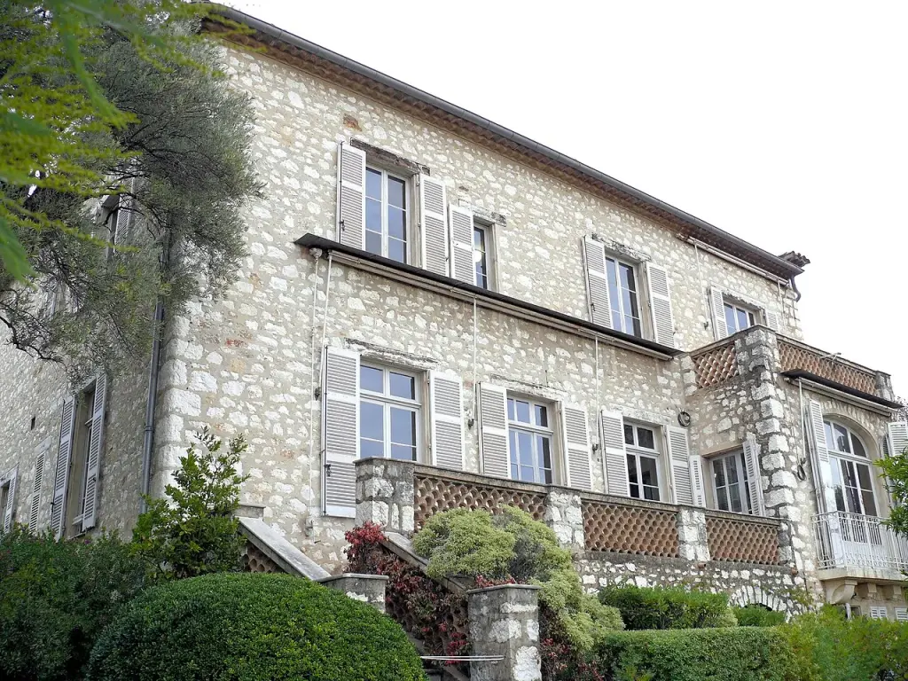 La villa abritant le musée Renoir à Cagnes-sur-Mer, archive de 2011