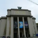 Entrée du Musée national de la Marine au Palais de Chaillot à Paris