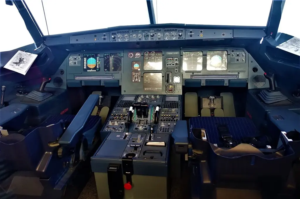 Simulateur de cockpit d’un Airbus A320