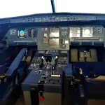 Simulateur de cockpit d’un Airbus A320