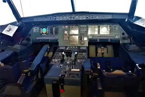Simulateur de cockpit d’un Airbus A320