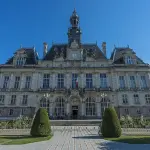 Vue d’archive de l’hôtel de ville de Limoges