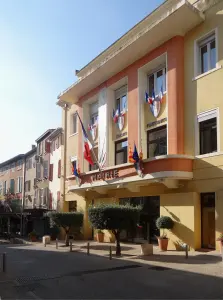 Hôtel de ville d’Aubagne, photographie d’archive
