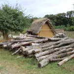Village carolingien du parc Ornavik en septembre 2016