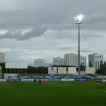 Tribune du stade Gabriel-Montpied à Clermont-Ferrand
