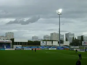 Tribune du stade Gabriel-Montpied à Clermont-Ferrand