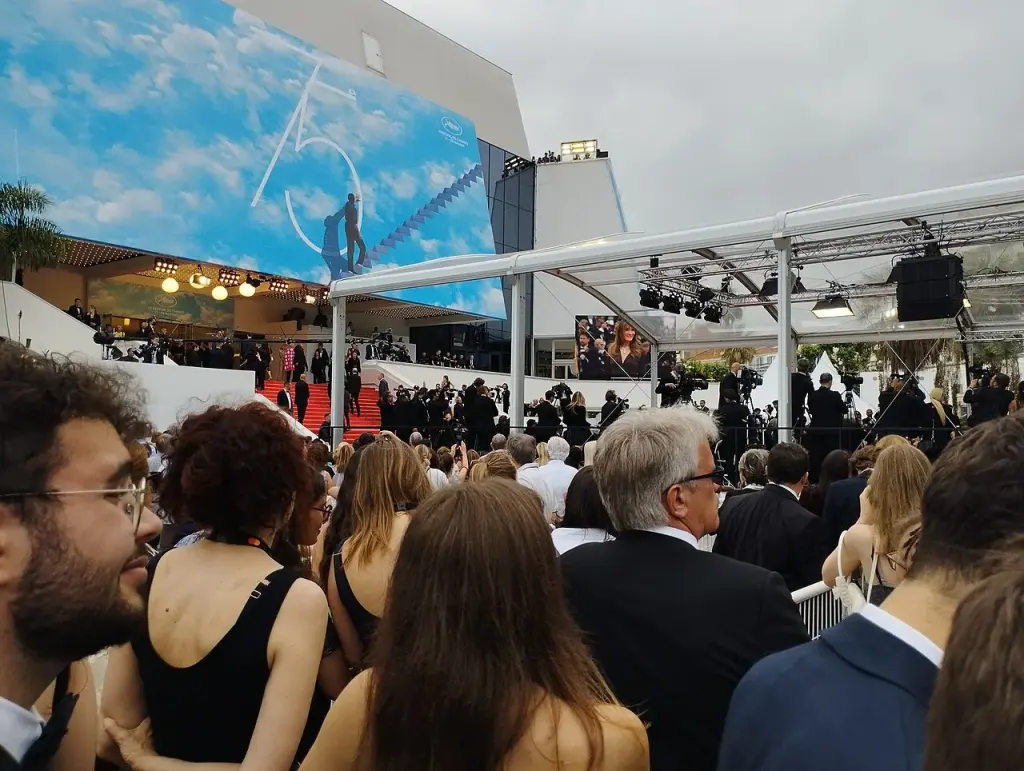 Carla Bruni sur le tapis rouge du Festival de Cannes