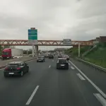 La N4/N104 à Pontault-Combault, photographiée en avril 2024.