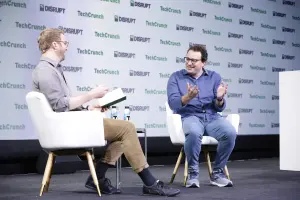 Dario Amodei à TechCrunch Disrupt en septembre 2023