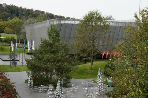 Siège de la FIFA à Zurich vu depuis son parc