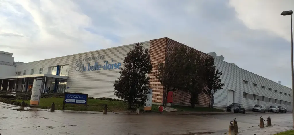 Usine de la belle-iloise à Quiberon