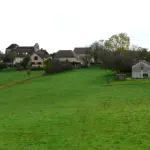 Vue du village de Limeyrat en Dordogne