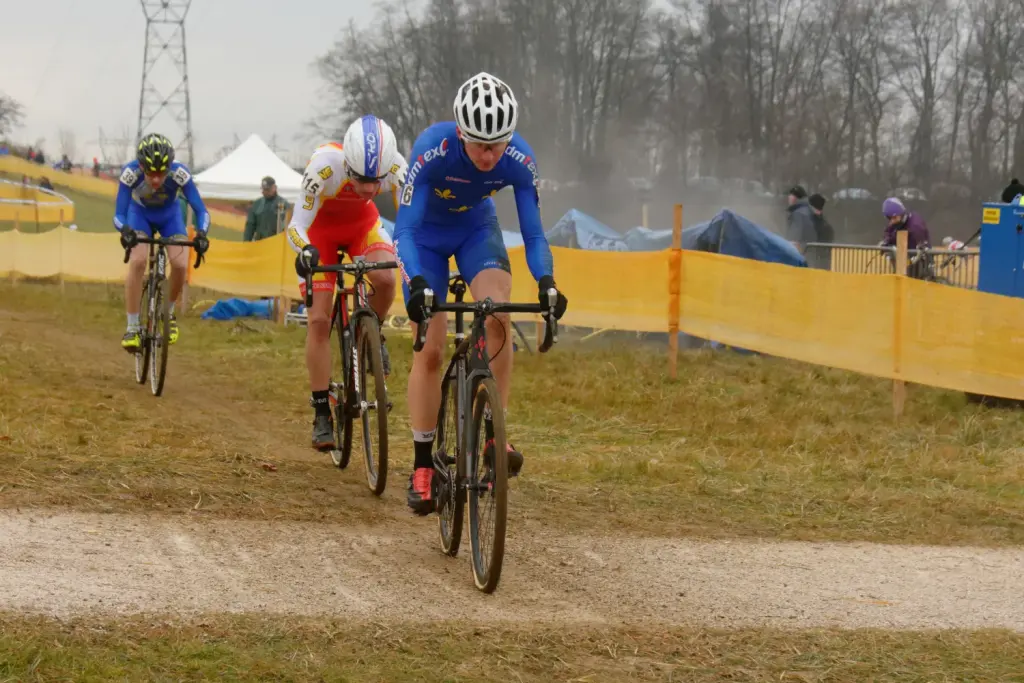 Cyclo-cross de Nommay en décembre2016, photographie d’archive