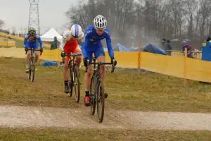 Cyclo-cross de Nommay en décembre2016, photographie d’archive