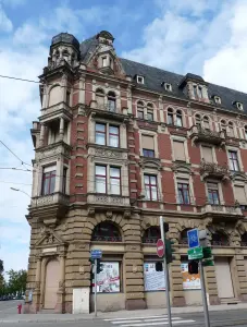 Le bâtiment de la Gallia et le siège de l’Afges à Strasbourg le 25 août 2010