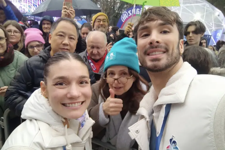 Laurence Fournier Beaudry et Guillaume Cizeron à Milan en 2026