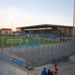 Stade Marcel-Tribut à Dunkerque, archive de février 2022