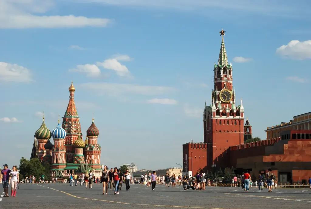 La place Rouge à Moscou photographiée en 2011, archive