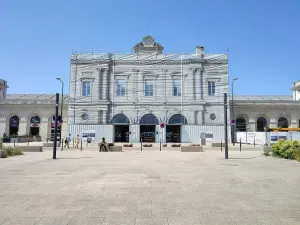 La gare de Reims en juin 2023. Vue d’archive du secteur de la manifestation, sans rapport avec les images du 2 octobre 2026.
