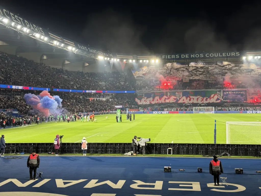 Match du PSG au Parc des Princes, photographie d’archive