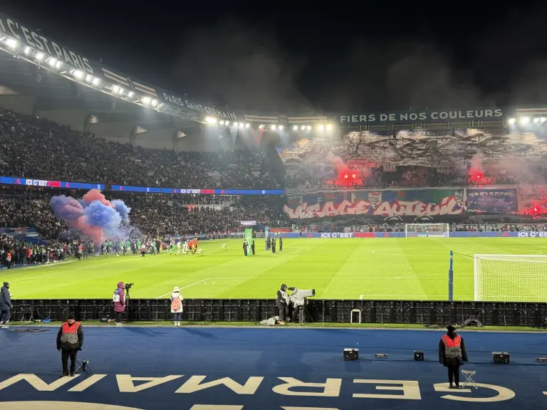 Match du PSG au Parc des Princes, photographie d’archive