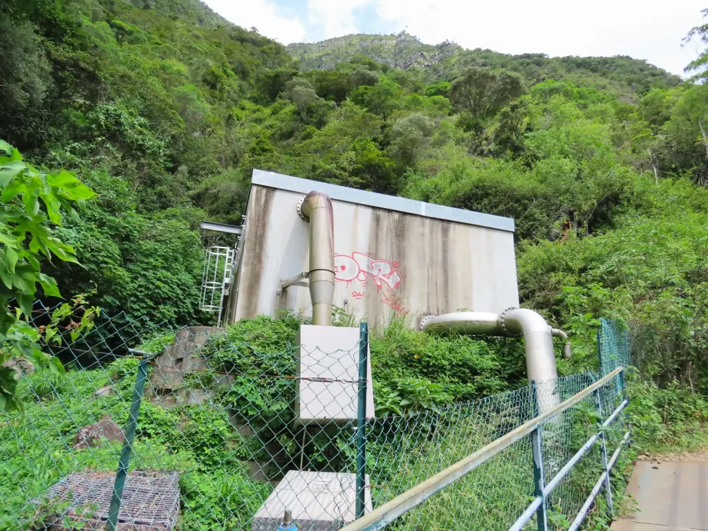 Station de pompage de Bois Court au Tampon à La Réunion