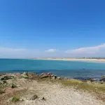 Baie d’Audierne vue depuis la pointe de la Torche