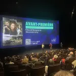 Alexandra Lamy lors d’une avant-première à Strasbourg