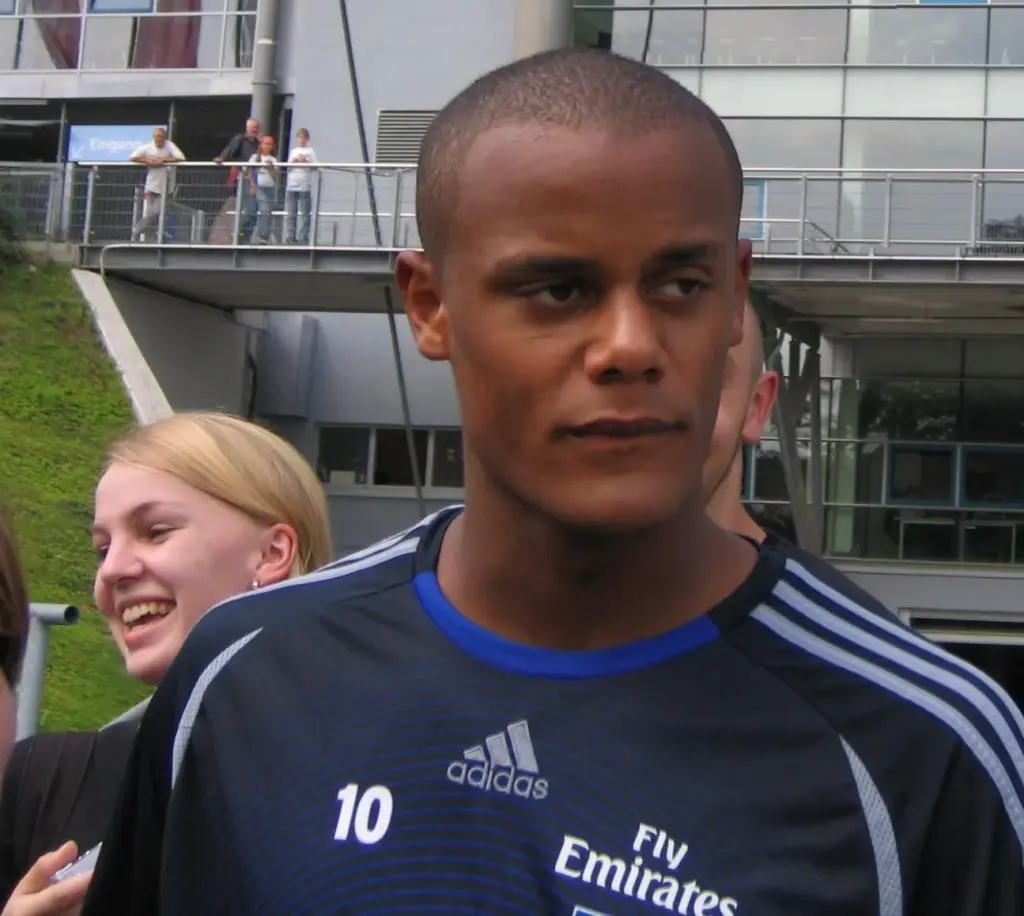 Vincent Kompany lors de sa carrière de joueur