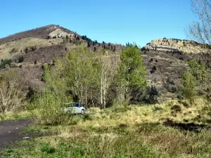 Ancienne mine à ciel ouvert de Graissessac, photographie d’archive de 2015.