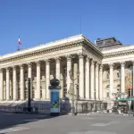 Façade du Palais Brongniart à Paris