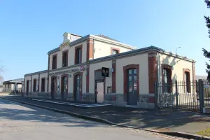La gare de Pontorson dans la Manche