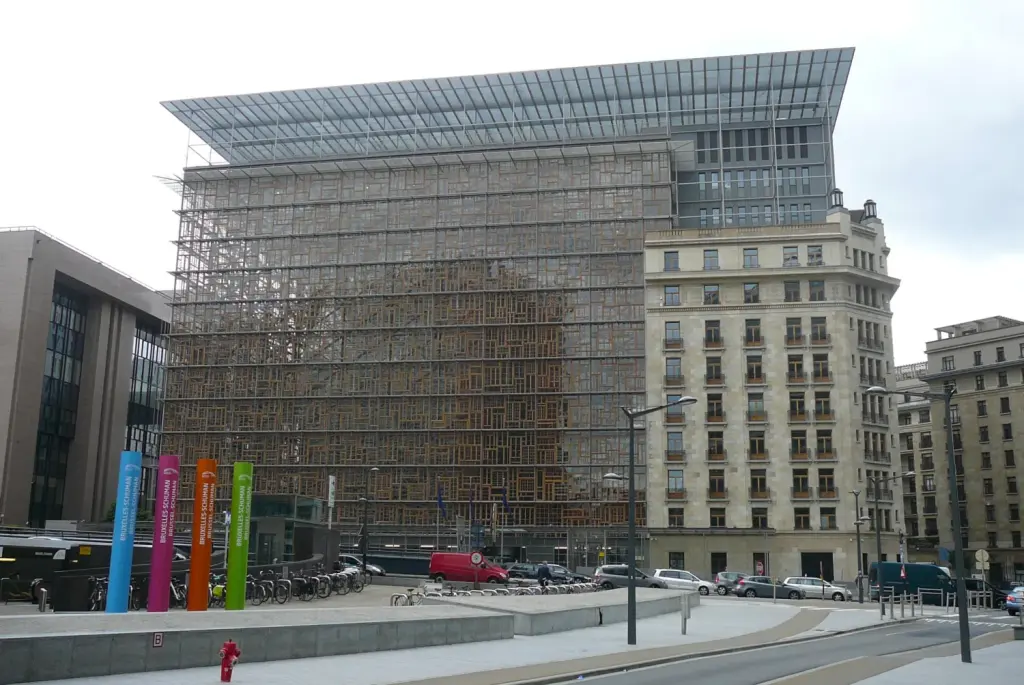 Bâtiment Europa du Conseil européen à Bruxelles