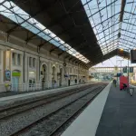 Quais de la gare de Périgueux en 2024