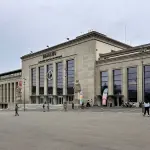 Façade du Palais de Beaulieu à Lausanne