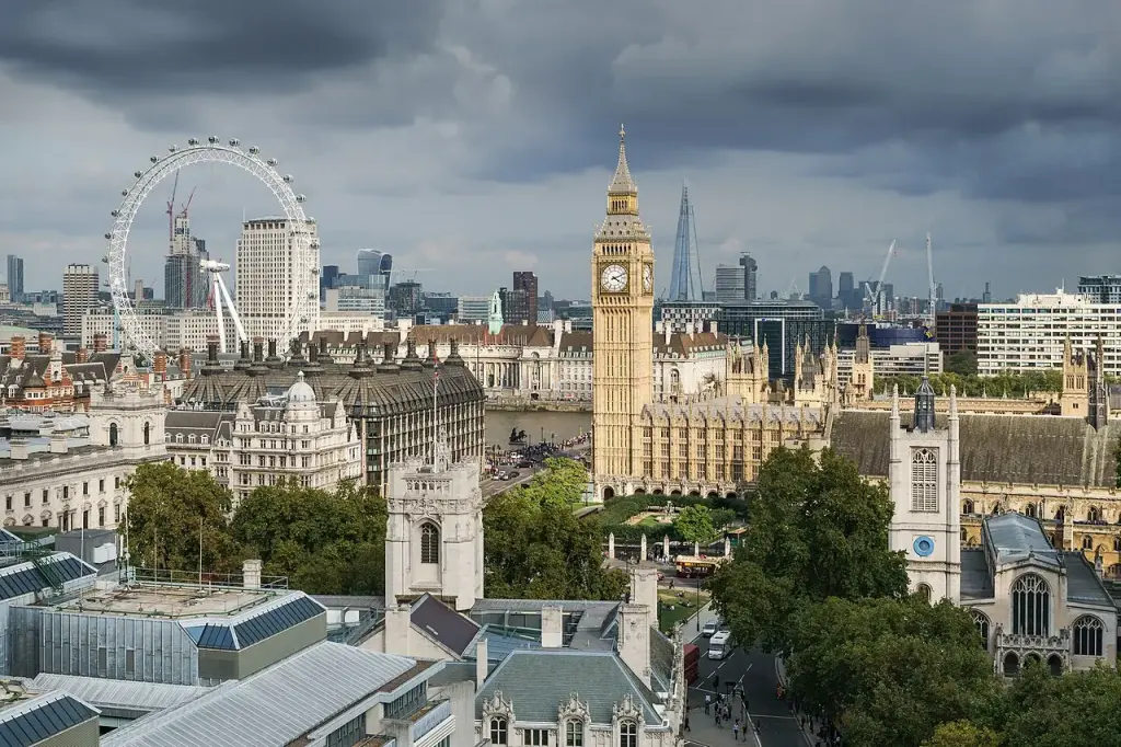 Vue d’archive du palais de Westminster à Londres en septembre 2014