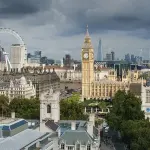 Vue d’archive du palais de Westminster à Londres en septembre 2014