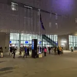 La LDLC Arena à Décines-Charpieu en février 2025, vue extérieure d’archive