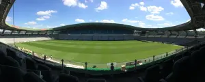 Vue panoramique du stade de la Beaujoire à Nantes