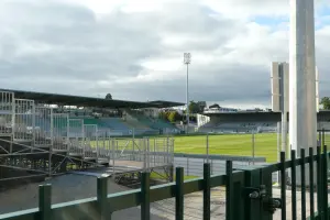 Vue du stade de la Rabine à Vannes