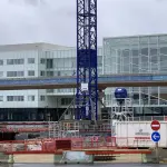 Le chantier de la gare Orsay-Gif sur la ligne 18 du Grand Paris Express