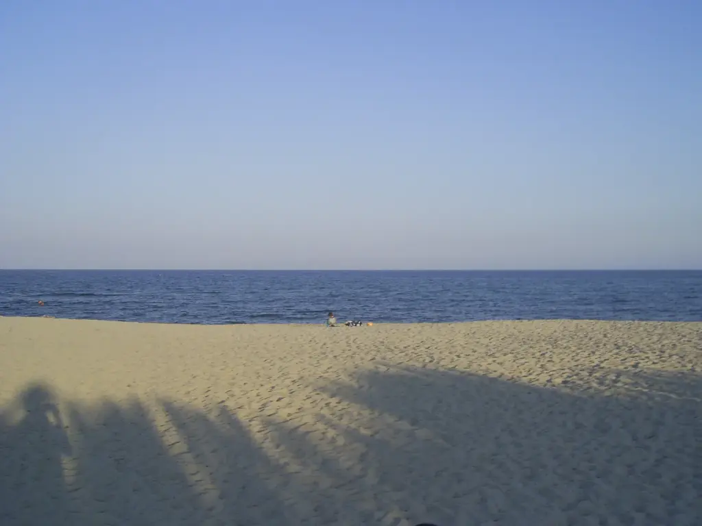 Littoral de Ghisonaccia en Haute-Corse, archive