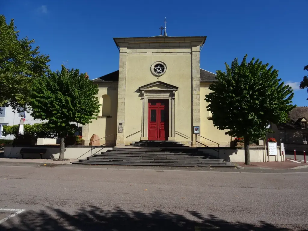 Vue de Saint-Benin-d'Azy dans la Nièvre