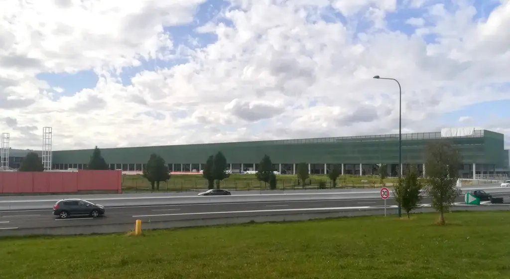 Vue d’archive du parc des expositions MEETT en 2019