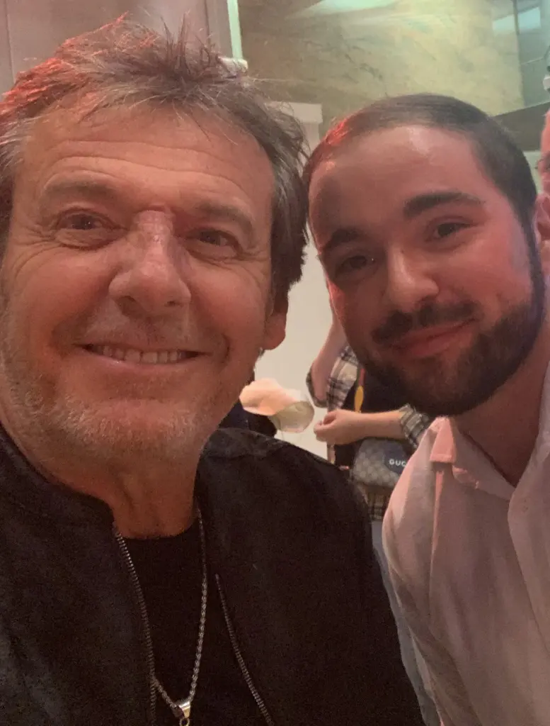 Jean-Luc Reichmann souriant lors d’une rencontre en janvier 2023.